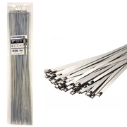 Kable Kontrol Kable Kontrol® Stainless Steel Metal Zip Ties - 27" Long - 200 Lbs Tensile Strength - 100 pcs / Pack SSCT27